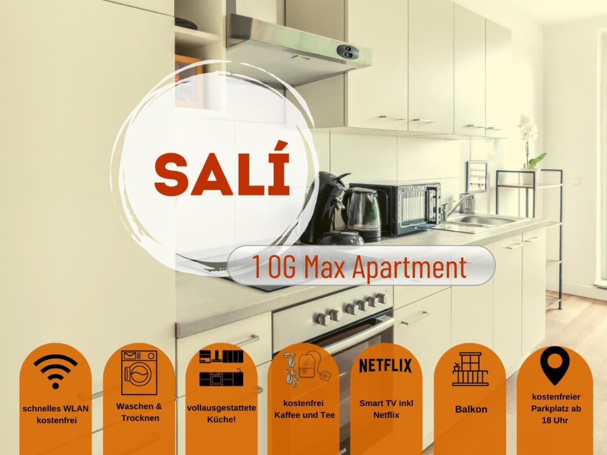 Salihomes/Max Apartment/5Pax/Modern Eingerichtet/Voll Ausgestattet Kueche Markranstadt Bagian luar foto
